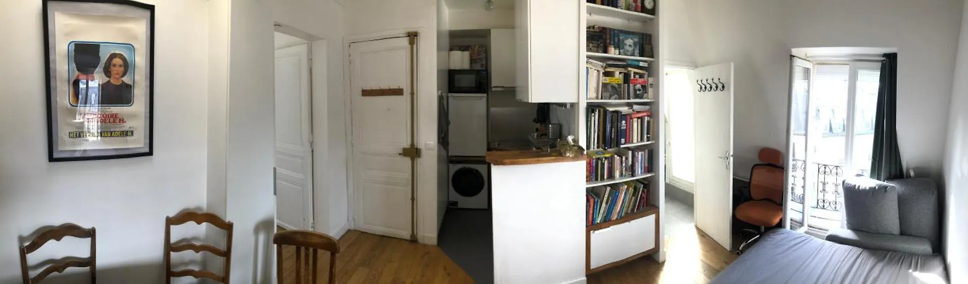 2 Pieces Sous Les Toits 6 Personnes Calme Lumineux Equipe Apartamento París