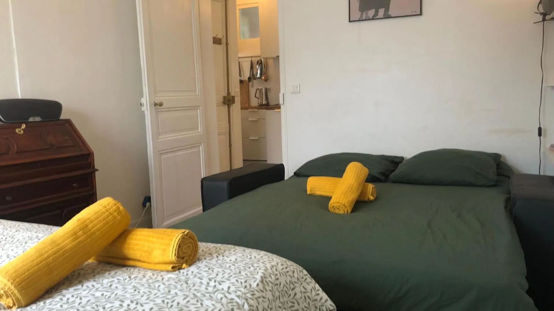 Apartment 2 Pieces Sous Les Toits 6 Personnes Calme Lumineux Equipe *